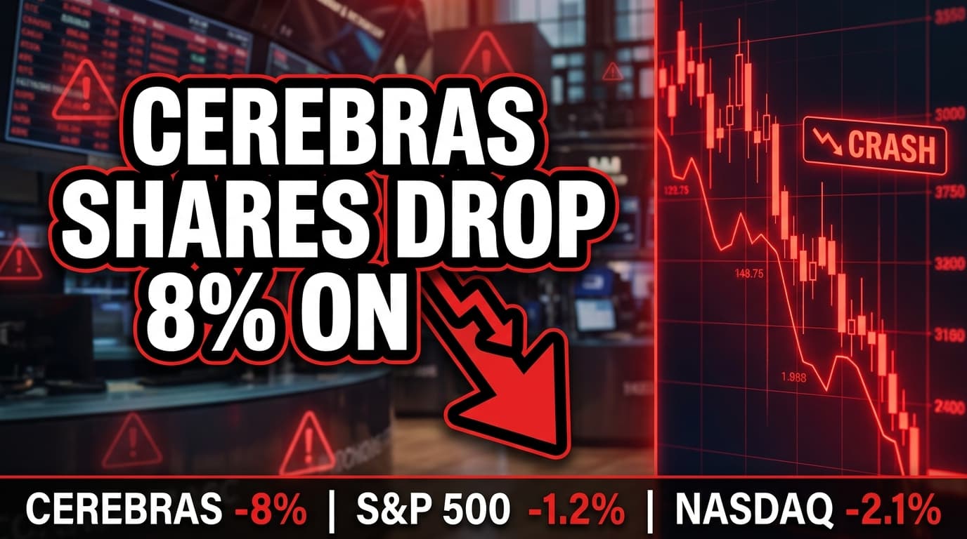 Cerebras Shares Drop 8% on Margin Forecast After First Earnings Report