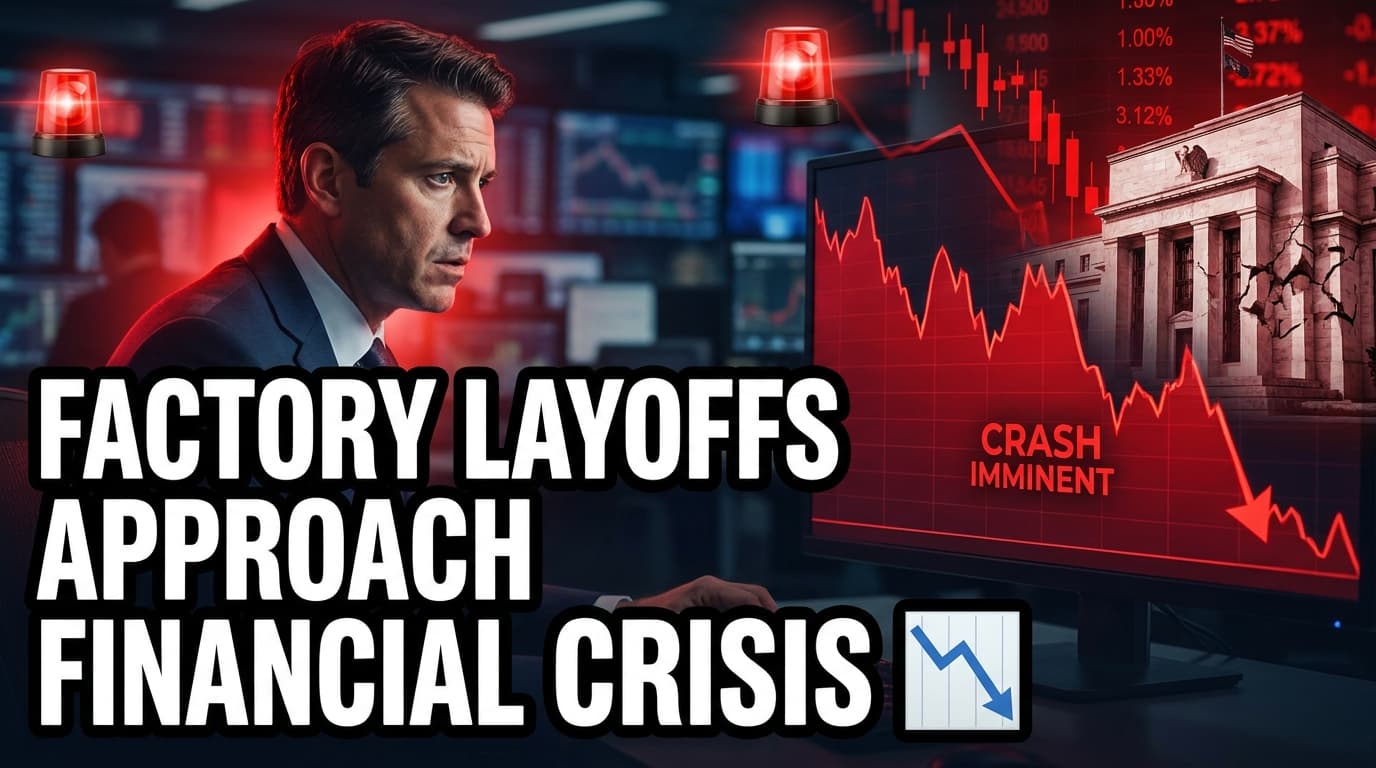 Factory Layoffs Approach Financial Crisis, Pandemic Levels