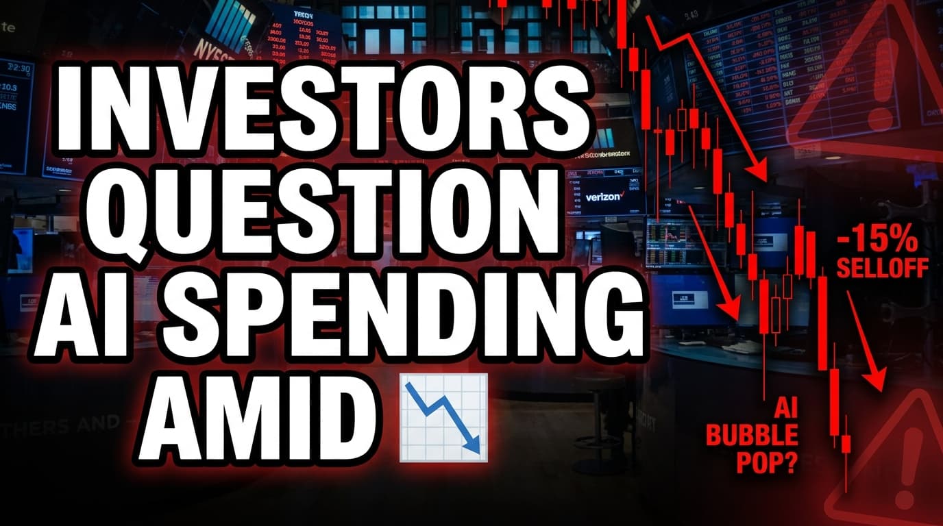Investors Question AI Spending Amid Tech Selloff, Bubble Concerns
