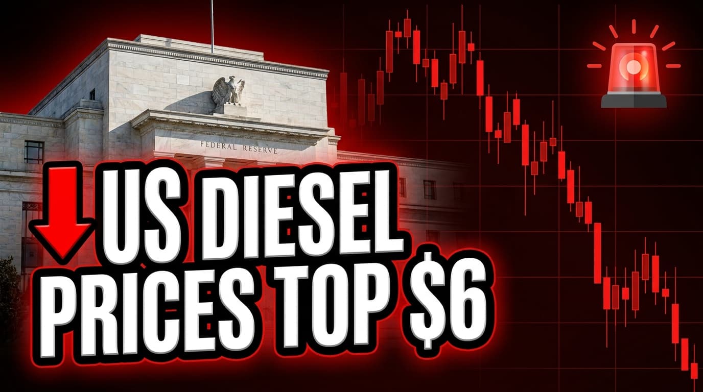 US Diesel Prices Top $6.50 Amid Global Fuel Shortage Concerns