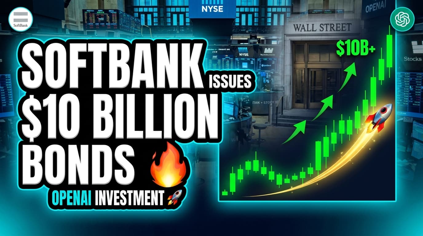 Softbank Issues $10 Billion Bonds for OpenAI Investment