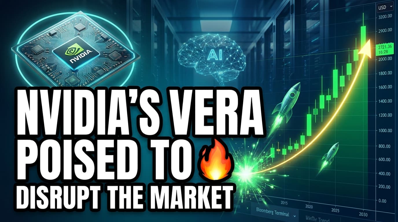 Nvidia's Vera CPU Poised to Disrupt Server Market Dominated by Intel, AMD