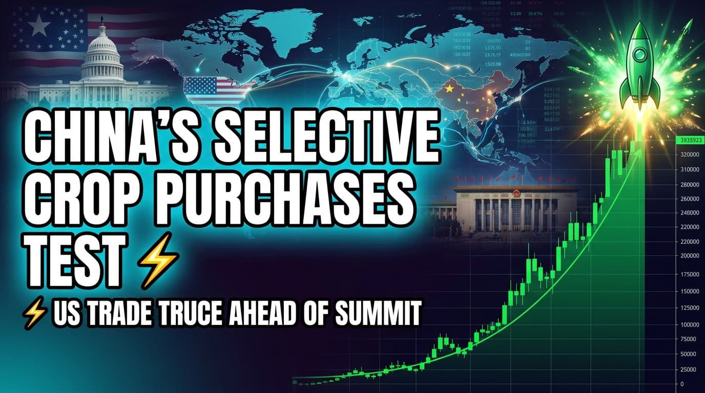 China's Selective Crop Purchases Test US Trade Truce Ahead of Summit