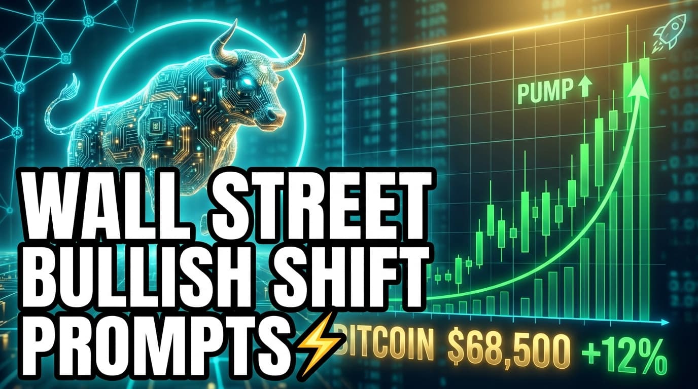 Wall Street Bullish Shift Prompts Bitcoin Rally Speculation