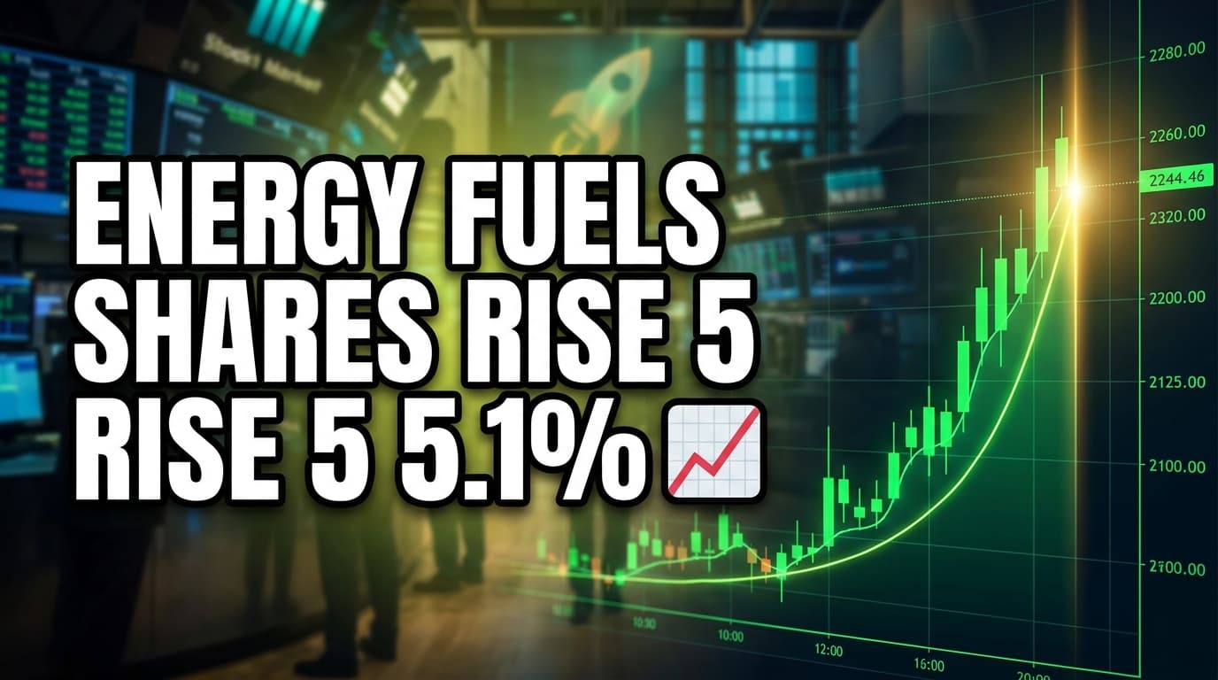 Energy Fuels Shares Rise 5.1% as GF Value Indicates Undervaluation