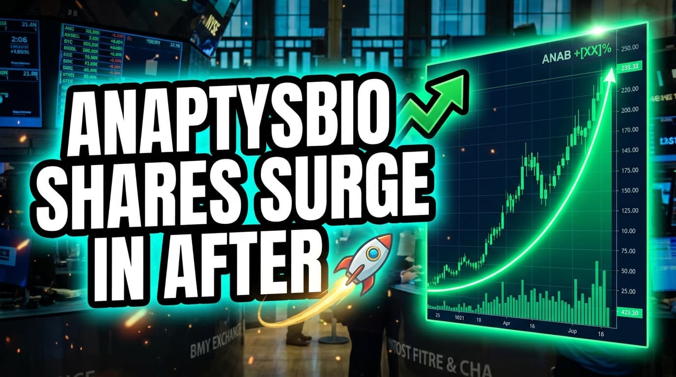 AnaptysBio Shares Surge in After-Hours Trading