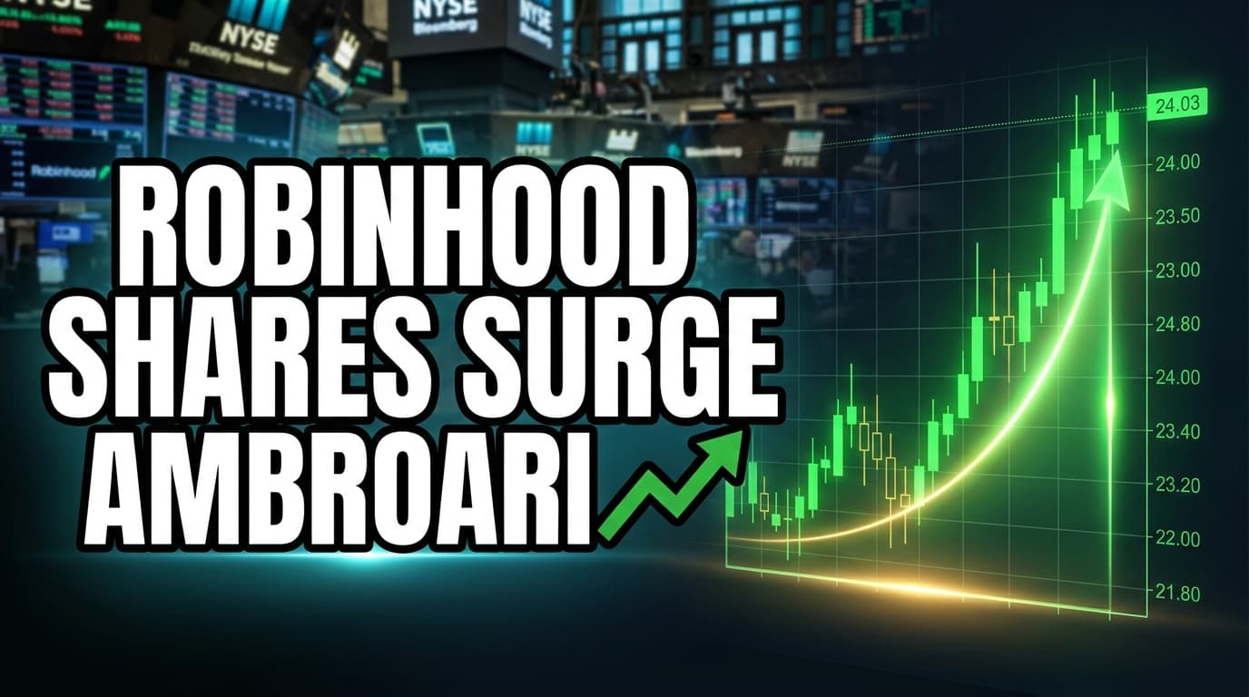 Robinhood Shares Surge Amid Broader Cryptocurrency Rally