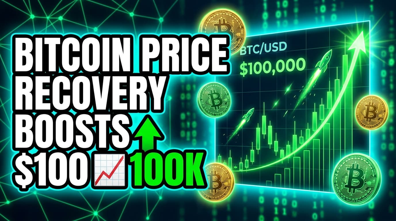 Bitcoin Price Recovery Boosts $100,000 Target Plausibility
