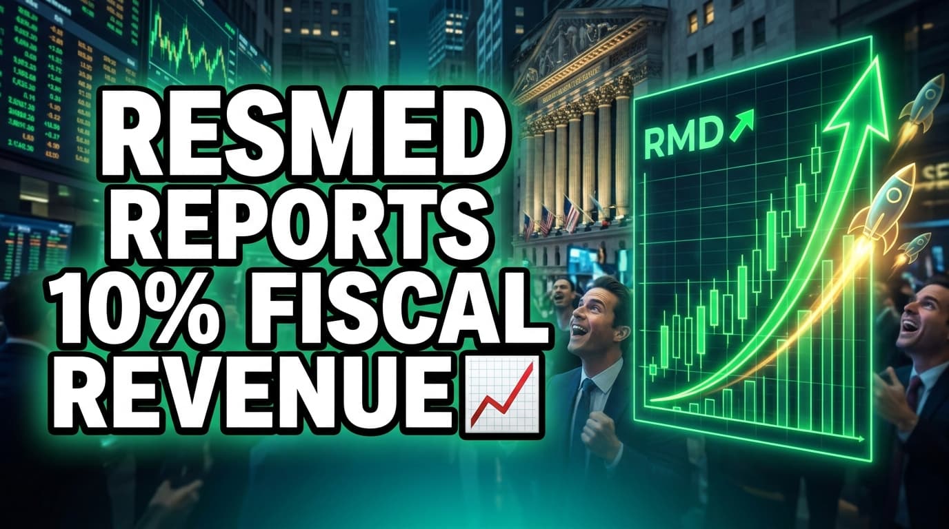 ResMed Reports 10% Fiscal Revenue Growth, Raises Dividend
