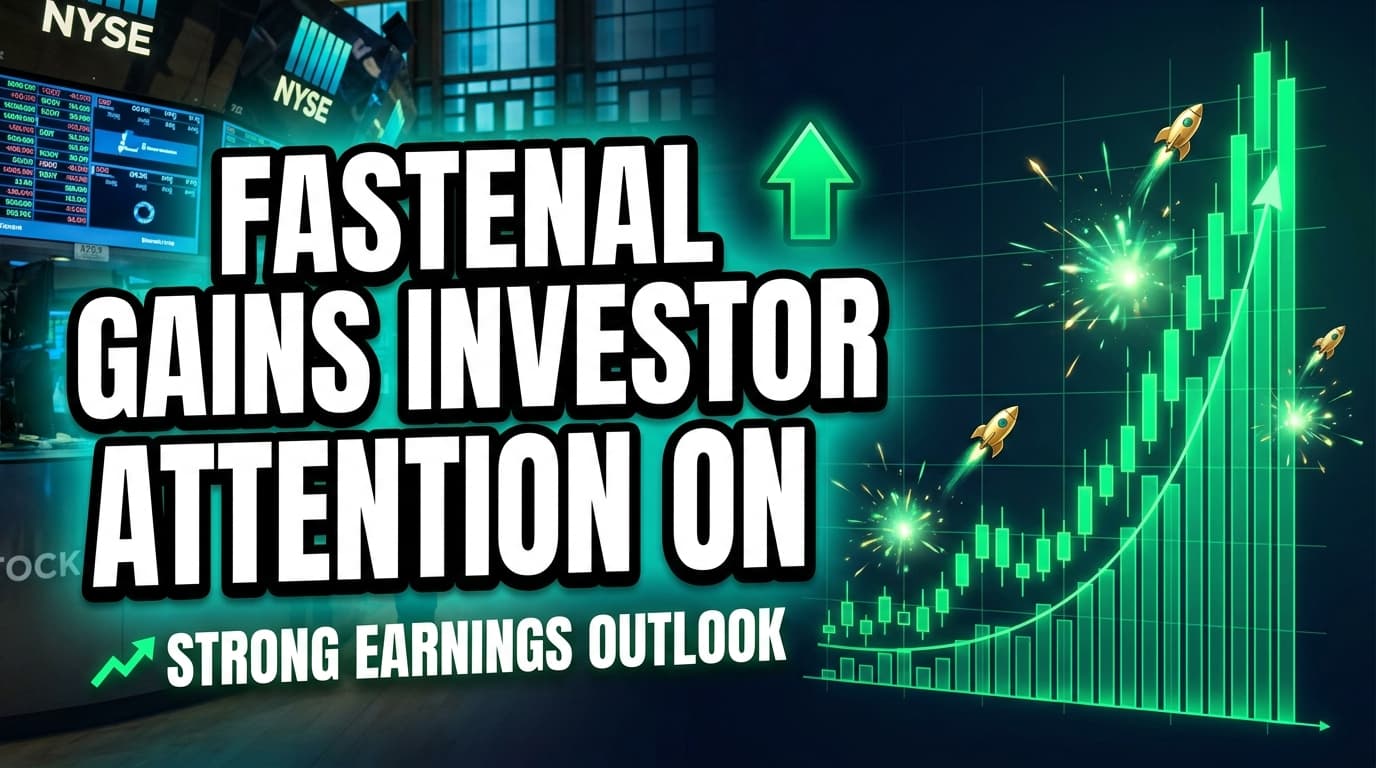 Fastenal Gains Investor Attention on Strong Earnings Outlook, Zacks Rank #2