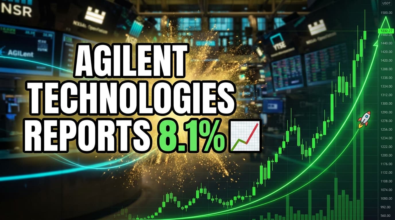 Agilent Technologies Reports 8.1% Q3 Revenue Growth, Exceeds Estimates