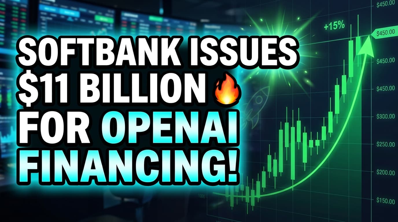 SoftBank Issues $11.1 Billion in Bonds for OpenAI Financing