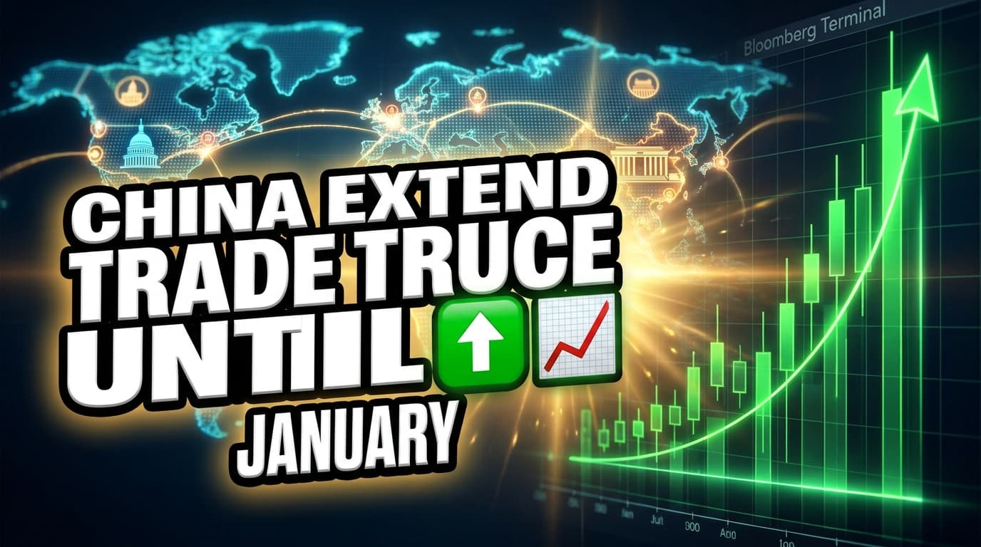 US, China Extend Trade Truce Until January