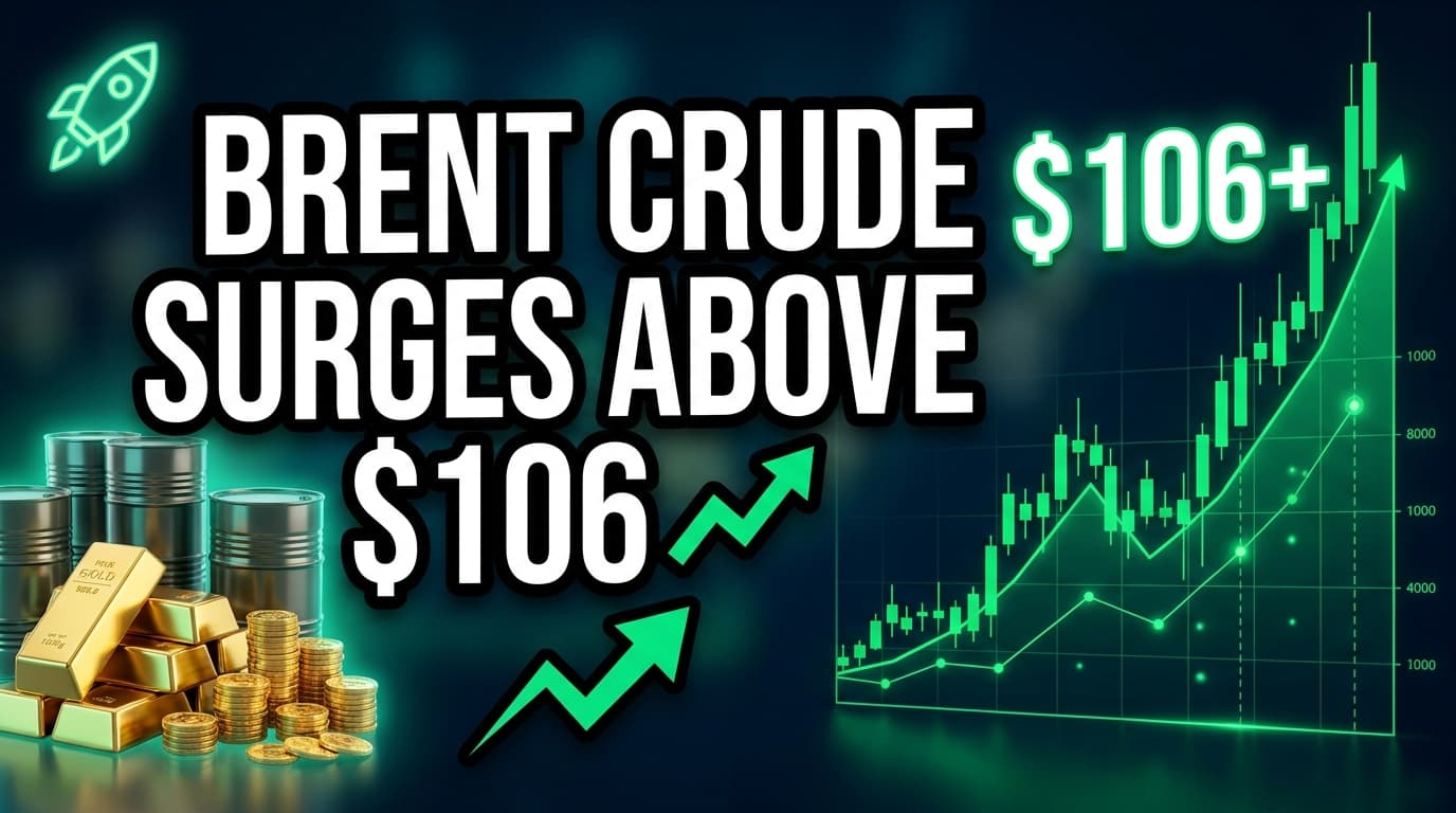Brent Crude Surges Above $106 Following Houthi Attack on Saudi Sites