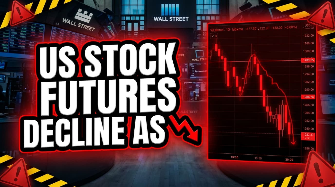 US Stock Futures Decline as Treasury Yields Continue to Rise