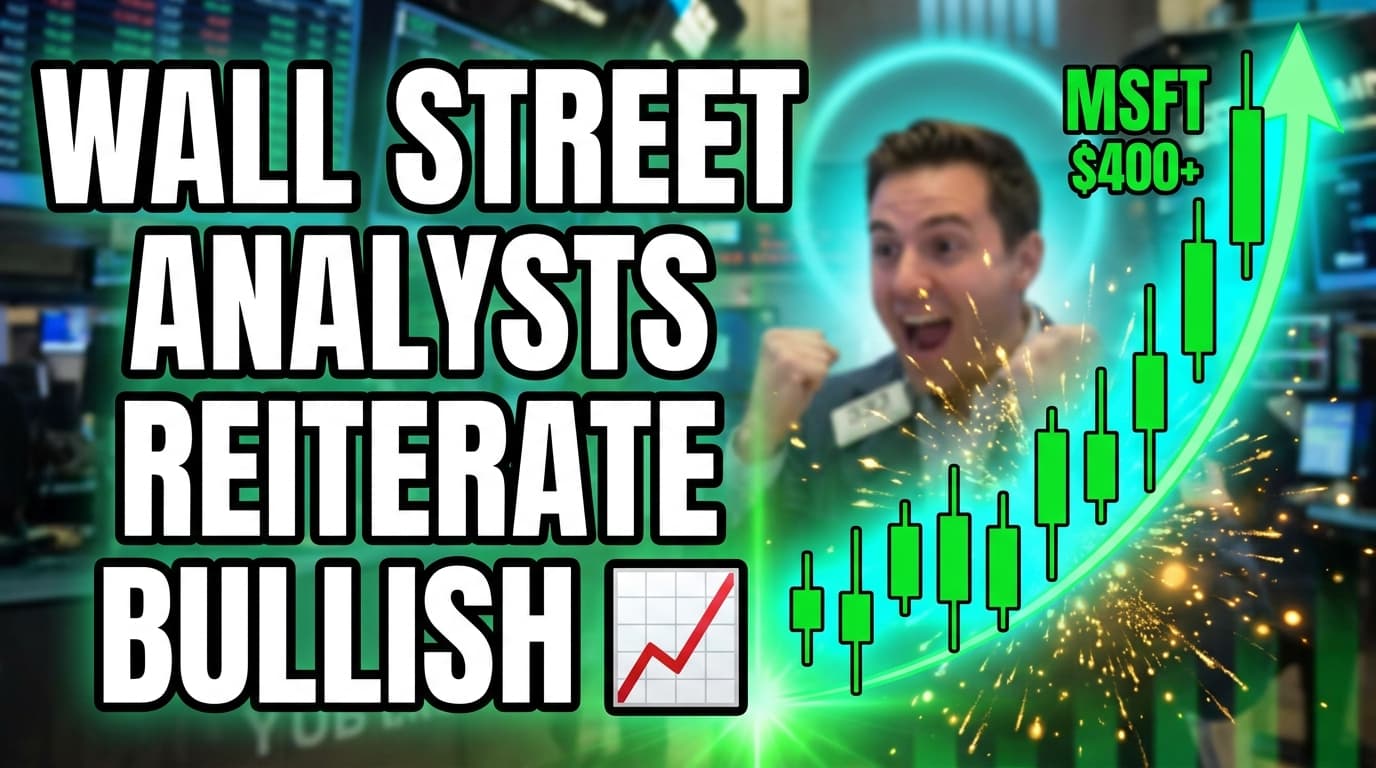 Wall Street Analysts Reiterate Bullish Stance on Microsoft Stock