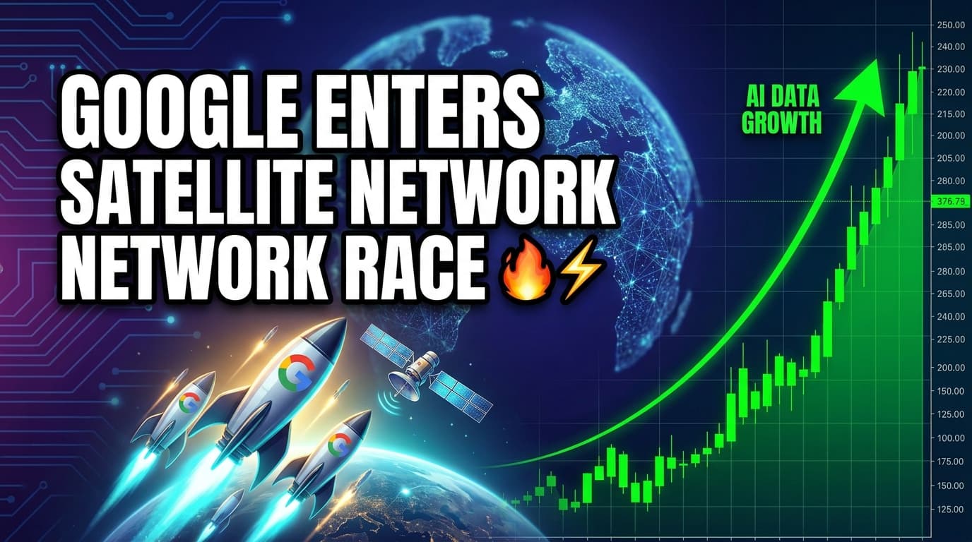 Google Enters Satellite Network Race to Support AI Data Centers