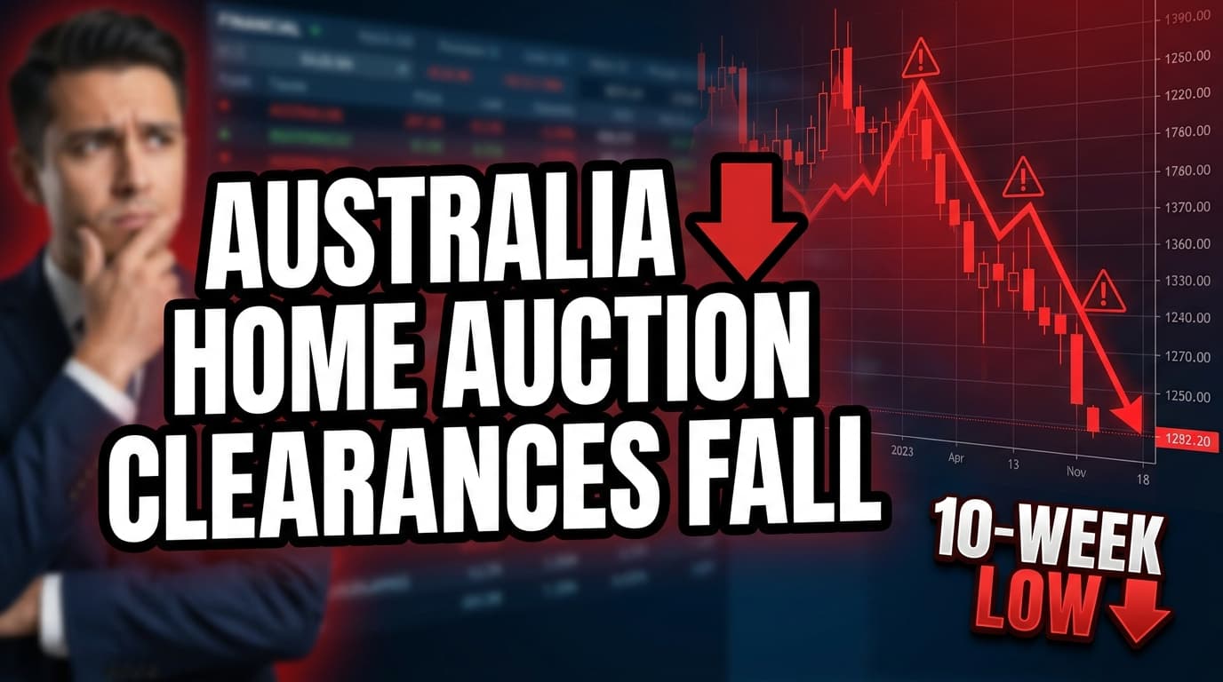Australia Home Auction Clearances Fall to 10-Week Low Amid Rate Hike Concerns
