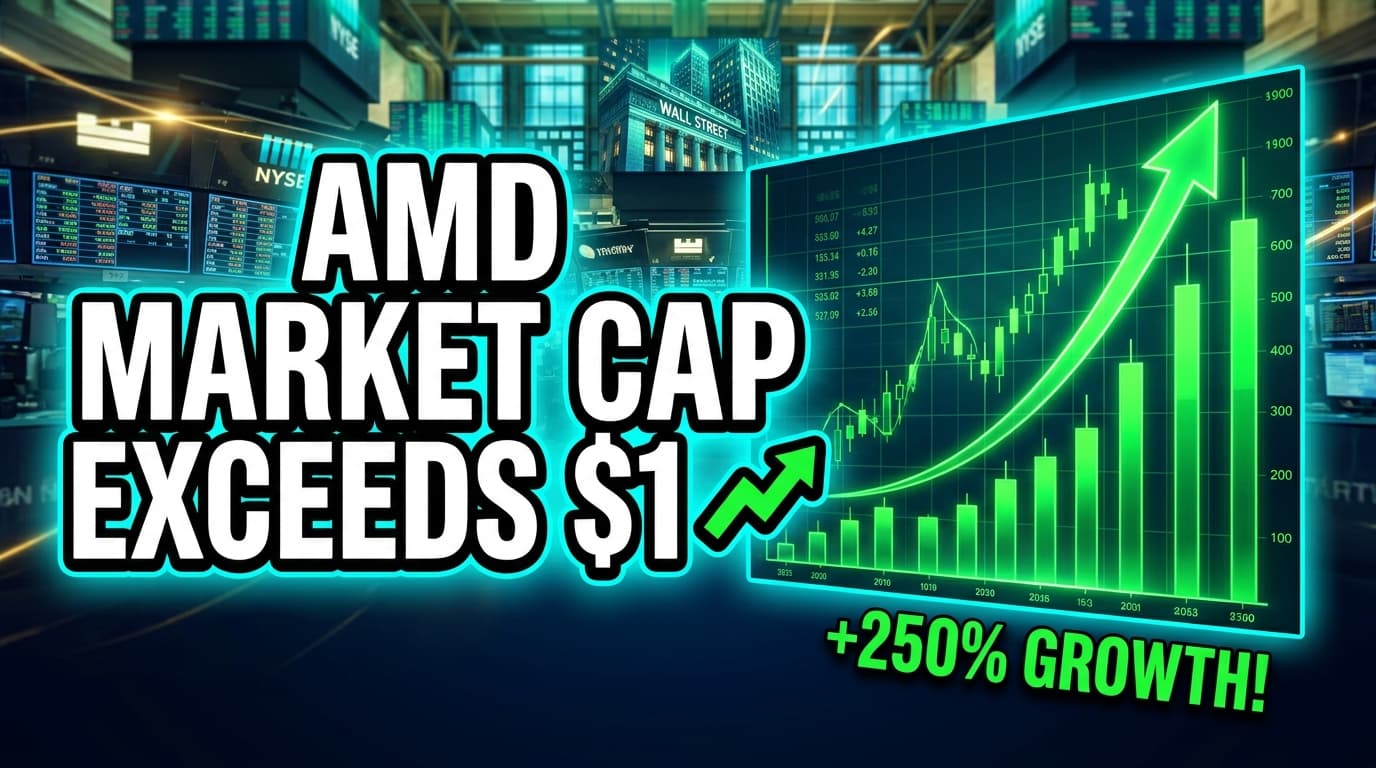 AMD Market Cap Exceeds $1 Trillion Amid AI Infrastructure Growth