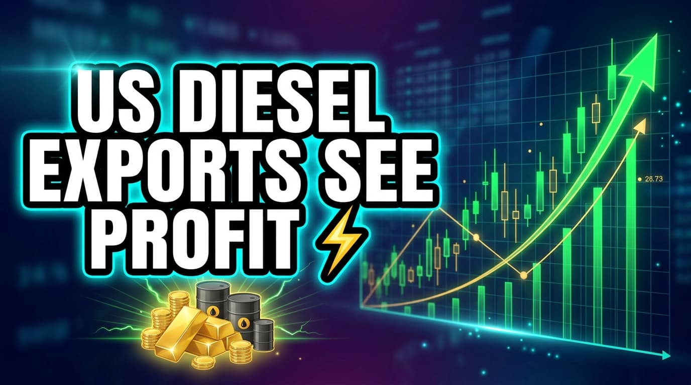 US Diesel Exports See Profit Boost Amid Trump Threat, Europe Supply Shortage