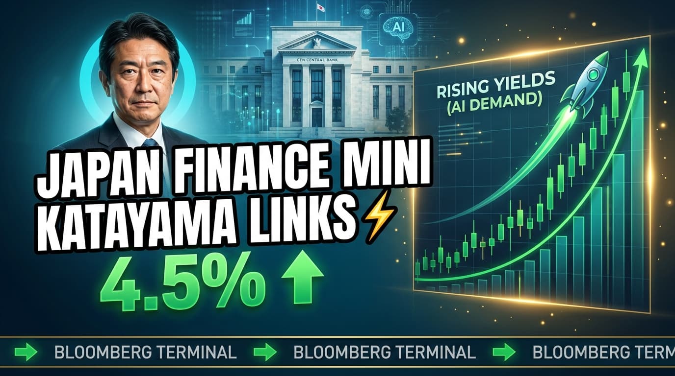 Japan Finance Minister Katayama Links Rising Yields to AI Demand