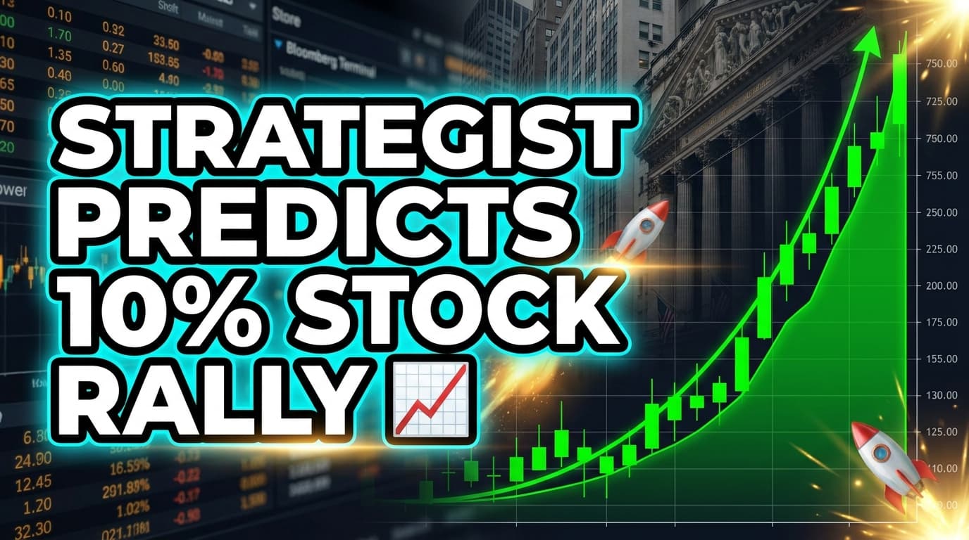 Strategist Predicts 10% Stock Rally on Falling Oil Prices
