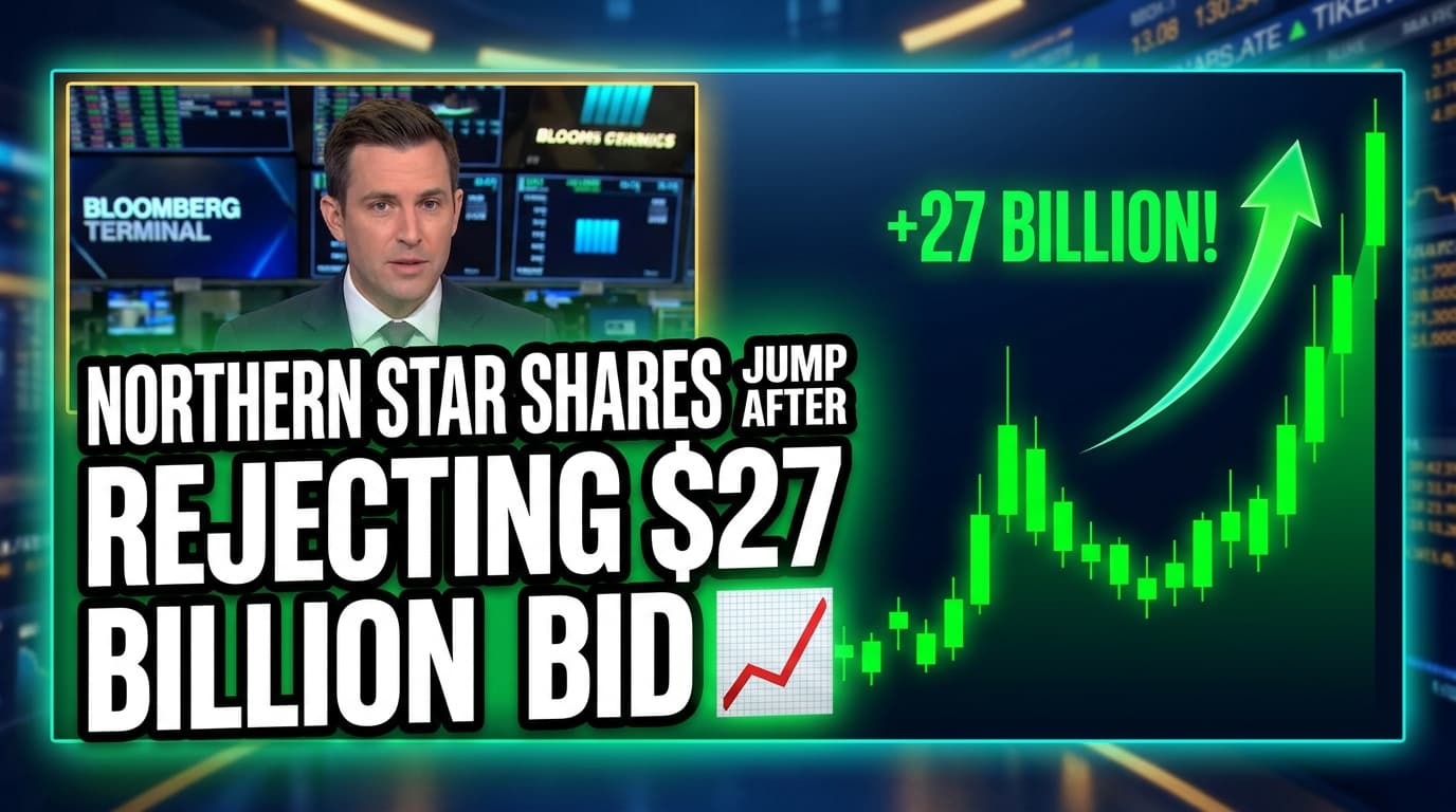 Northern Star Shares Jump After Rejecting $27 Billion Gold Fields Bid
