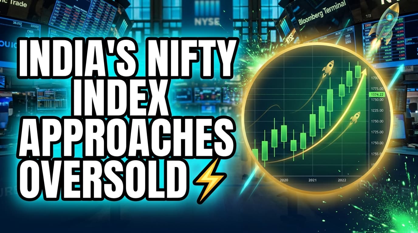 India's Nifty Index Approaches Oversold Territory After Six-Year Losing Streak