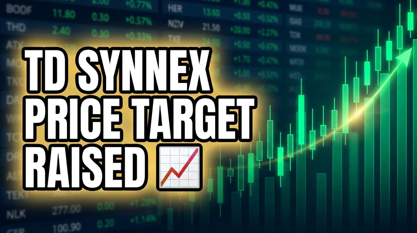 TD Synnex Price Target Raised by Morgan Stanley Post-Earnings
