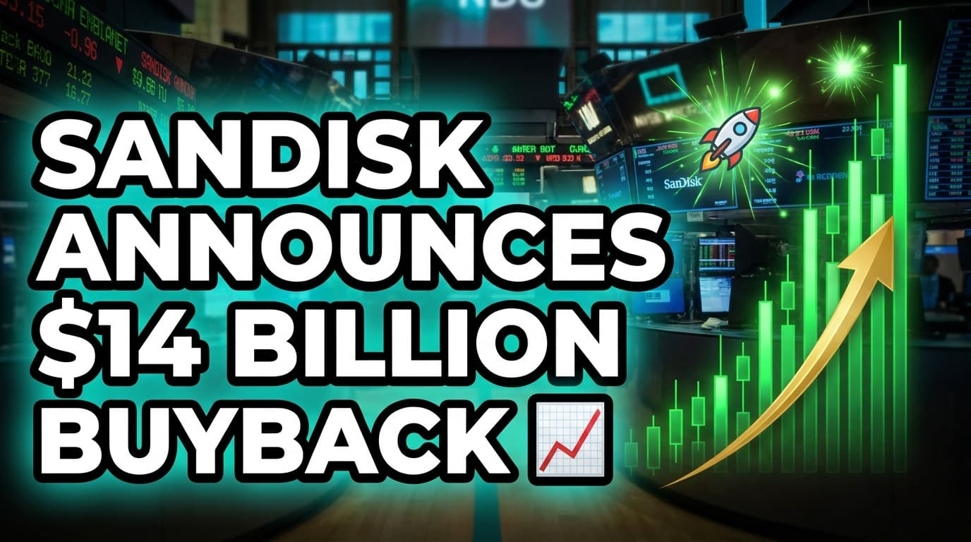 SanDisk Announces $14 Billion Buyback Amid Strong Earnings