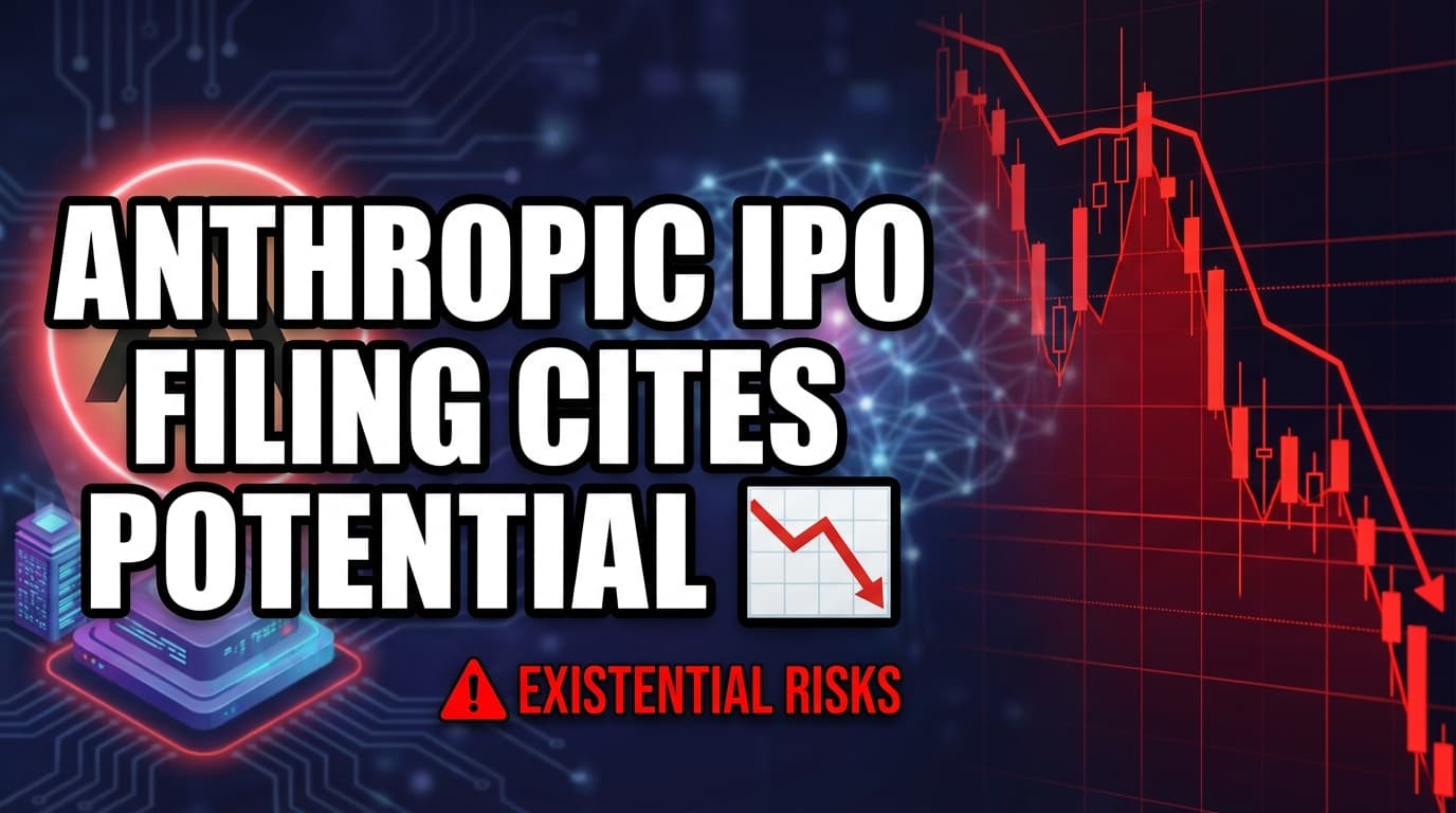 Anthropic IPO Filing Cites Potential 'Existential Risks to Humanity' from AI