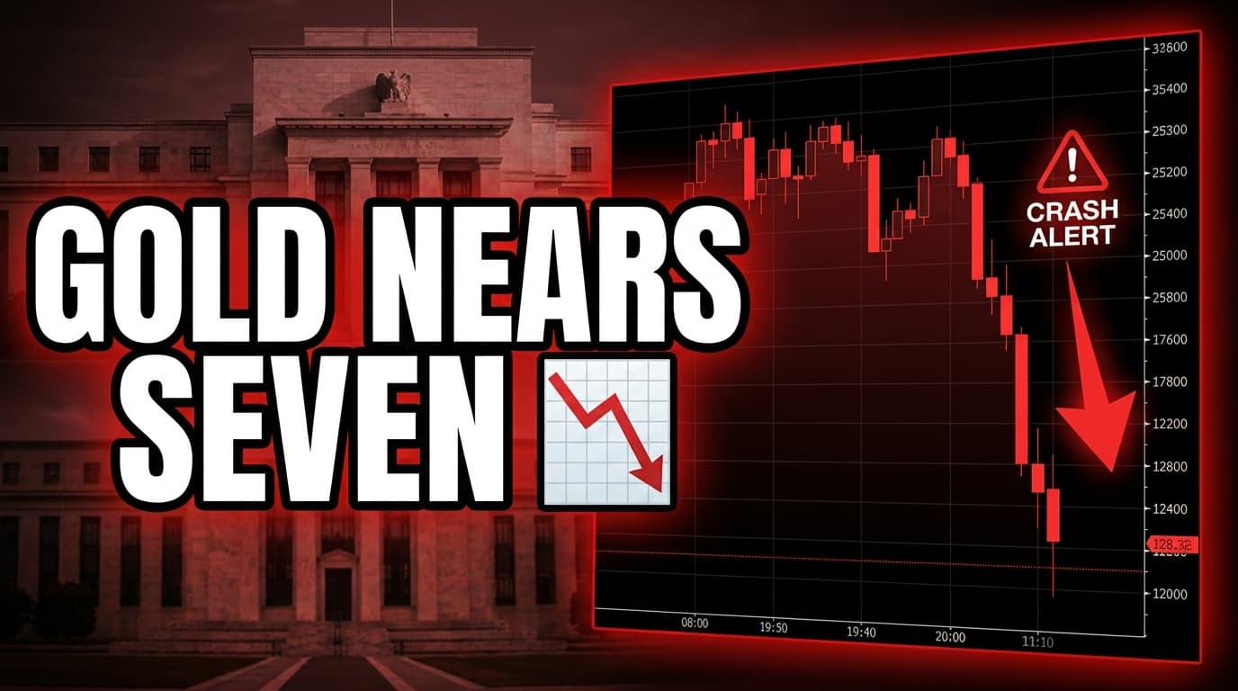 Gold Nears Seven-Week Low Amid Rate-Hike Pressure and Iran Tensions