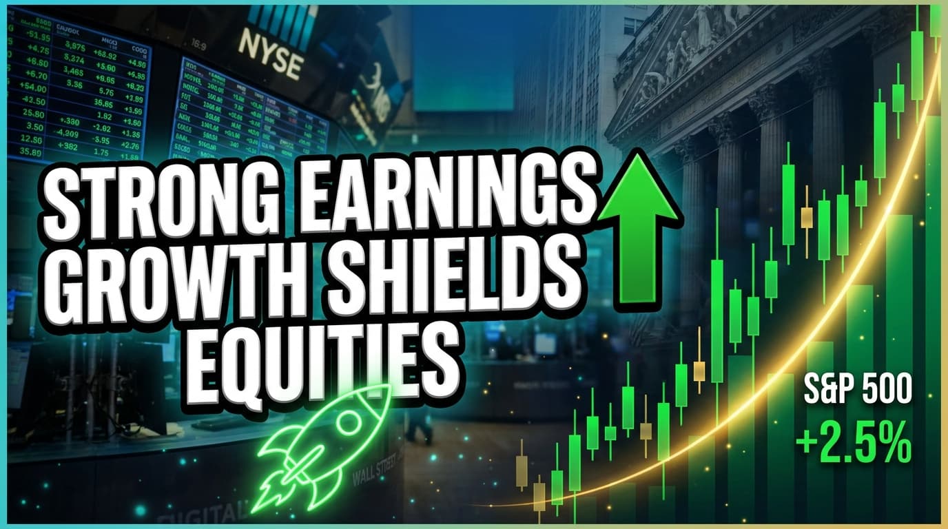 Strong Earnings Growth Shields Equities From Rising Yield Risks