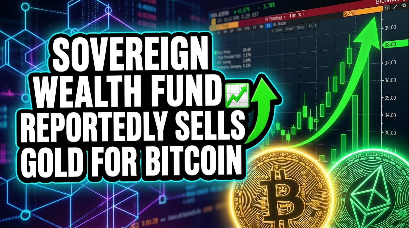 Sovereign Wealth Fund Reportedly Sells Gold for Bitcoin, Bitwise Says