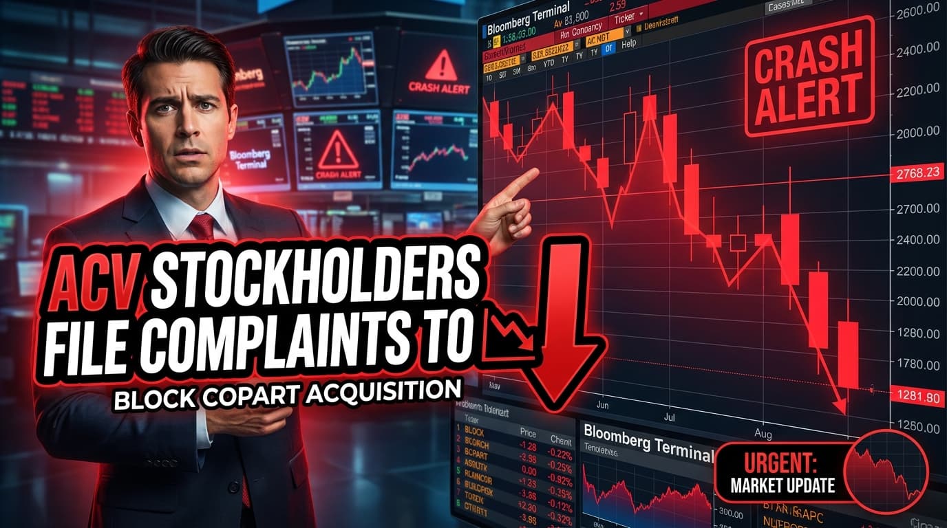 ACV Stockholders File Complaints to Block Copart Acquisition