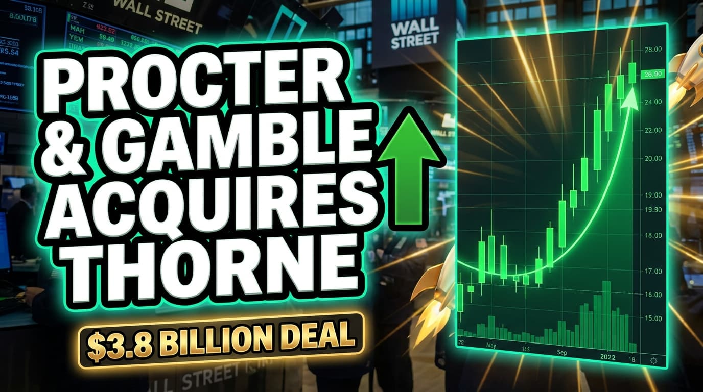 Procter & Gamble Acquires Thorne for $3.8 Billion, Citing Brand Platform Success
