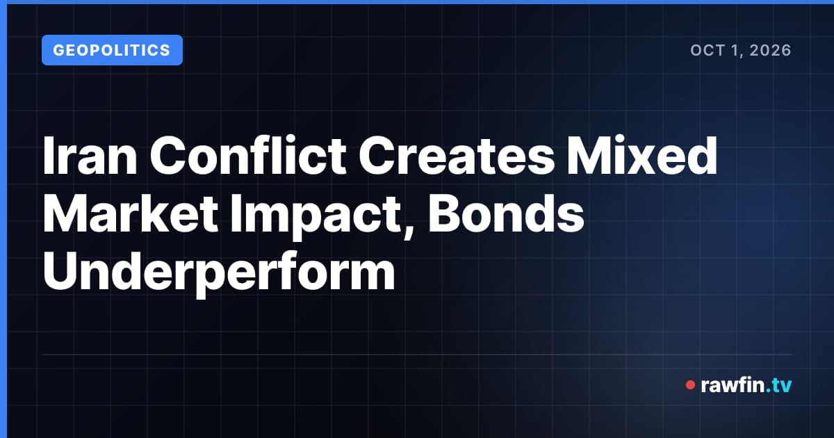 Iran Conflict Creates Mixed Market Impact, Bonds Underperform