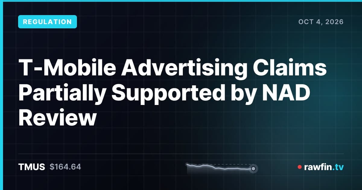 T-Mobile Advertising Claims Partially Supported by NAD Review