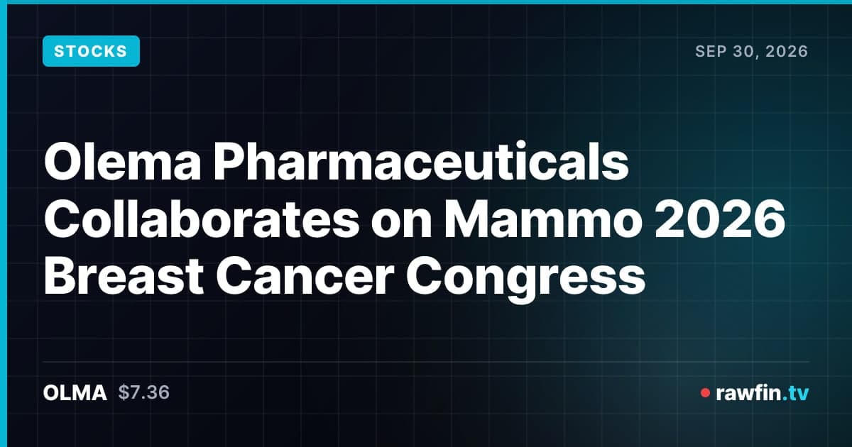 Olema Pharmaceuticals Collaborates on Mammo 2026 Breast Cancer Congress