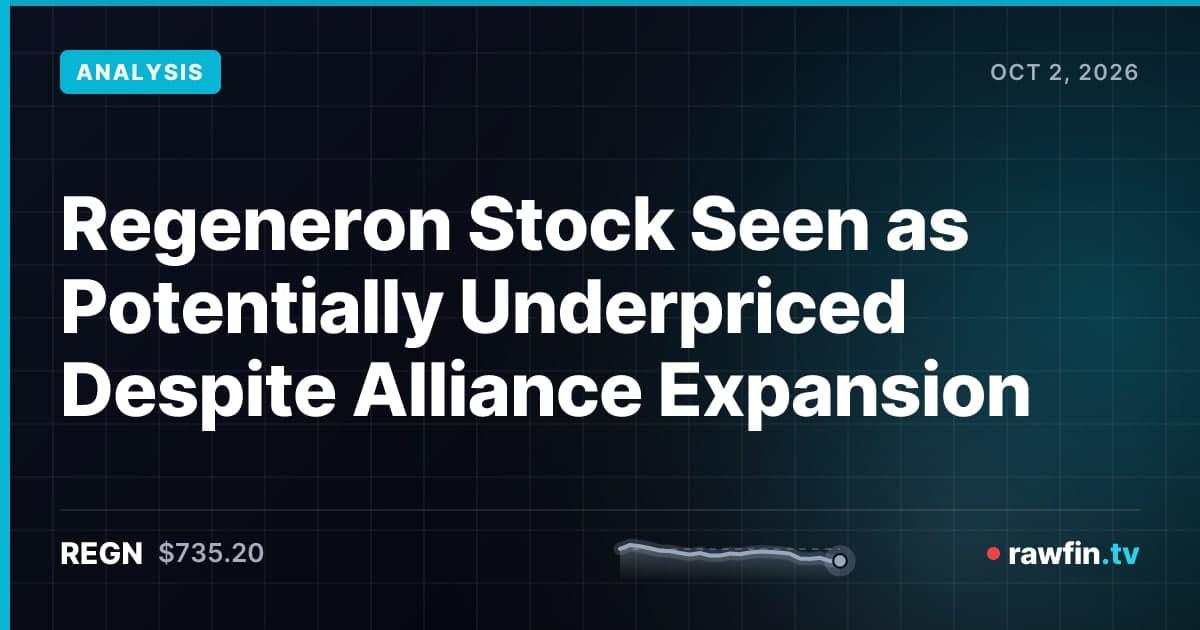 Regeneron Stock Seen as Potentially Underpriced Despite Alliance Expansion