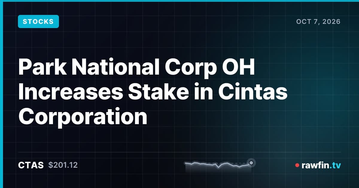 Park National Corp OH Increases Stake in Cintas Corporation
