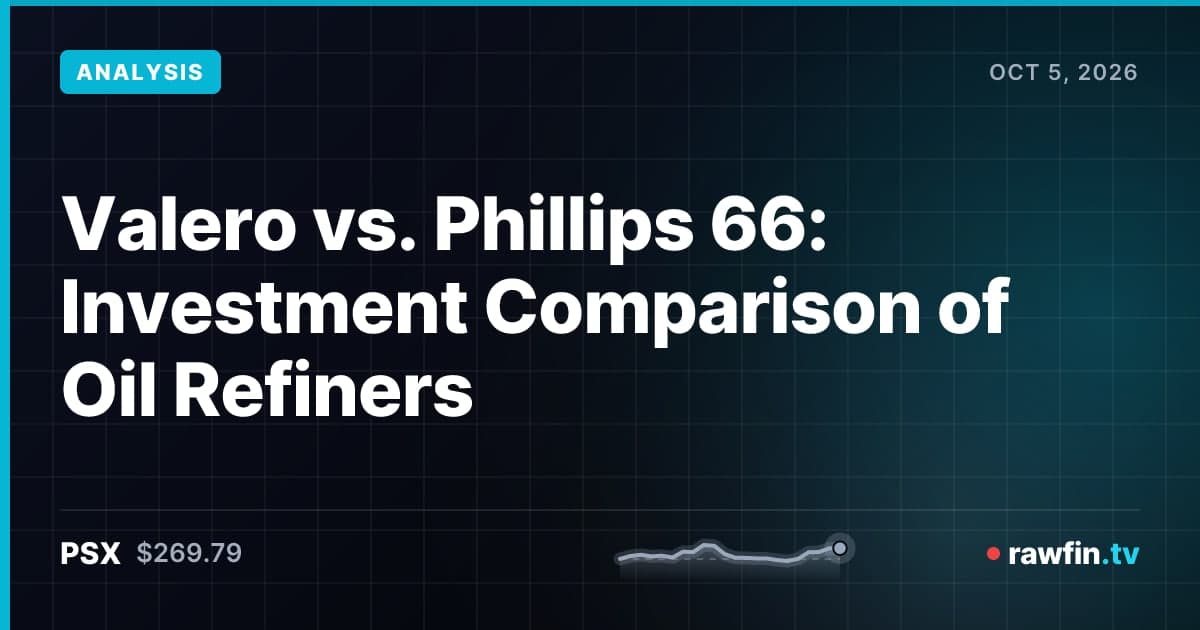 Valero vs. Phillips 66: Investment Comparison of Oil Refiners