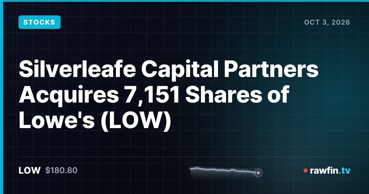 Silverleafe Capital Partners Acquires 7,151 Shares of Lowe's (LOW)