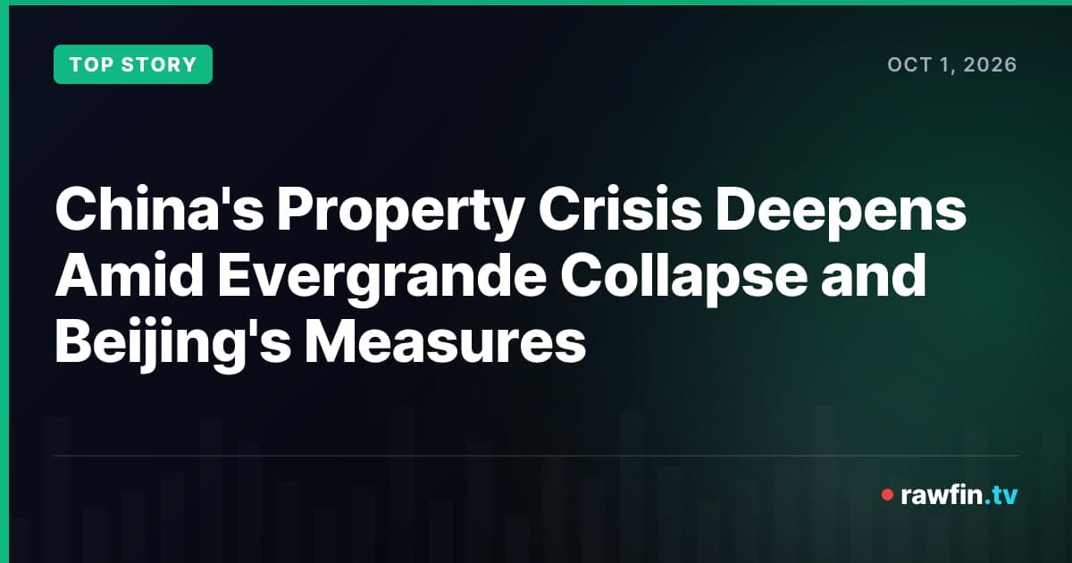 China's Property Crisis Deepens Amid Evergrande Collapse and Beijing's Measures