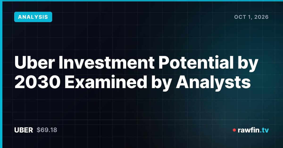 Uber Investment Potential by 2030 Examined by Analysts