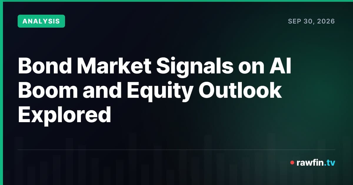 Bond Market Signals on AI Boom and Equity Outlook Explored