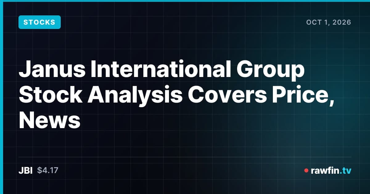 Janus International Group Stock Analysis Covers Price, News