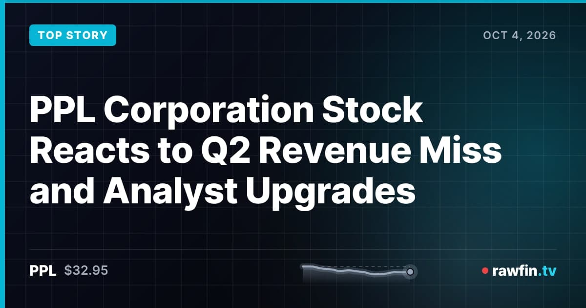 PPL Corporation Stock Reacts to Q2 Revenue Miss and Analyst Upgrades