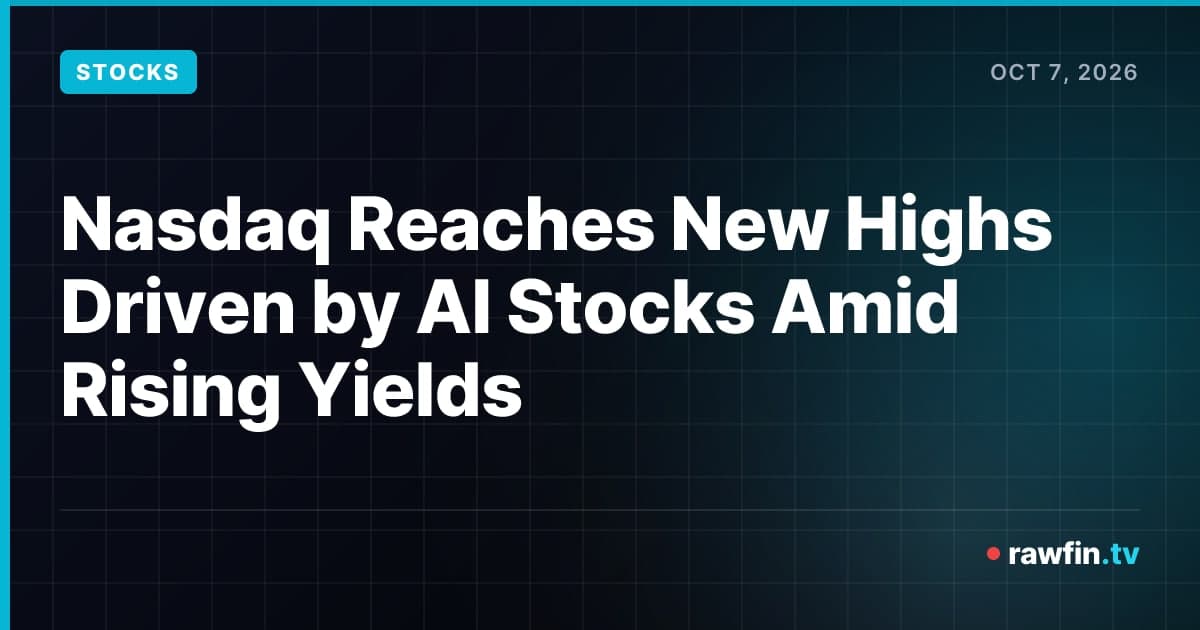 Nasdaq Reaches New Highs Driven by AI Stocks Amid Rising Yields