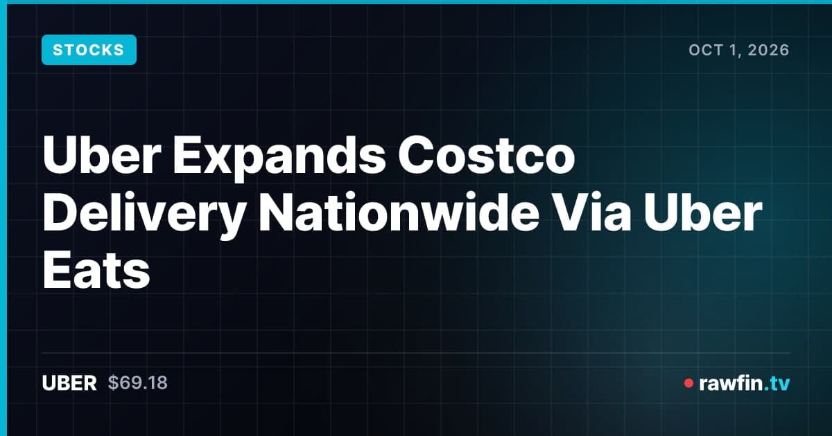 Uber Expands Costco Delivery Nationwide Via Uber Eats